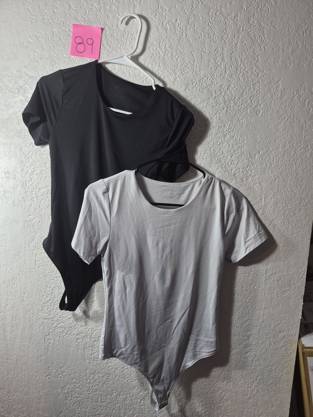 Womens Bodysuit Tops 2 Pack - MEDIUM